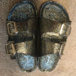 Glitter sandals
